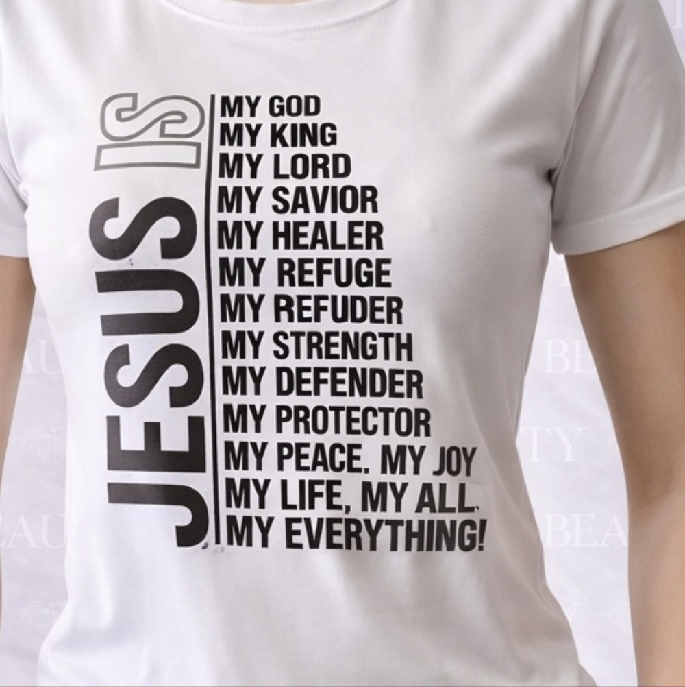 2pcs Declare & Decree Your Blessings™ | Faith-Inspired Statement T-Shirt - Picture 4 of 4